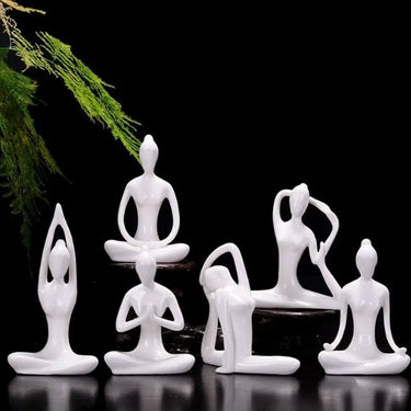 Ceramic Yoga Lady Decoration-Your Soul Place